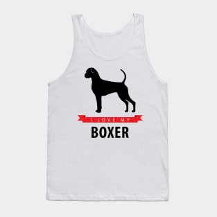 I Love My Boxer Tank Top